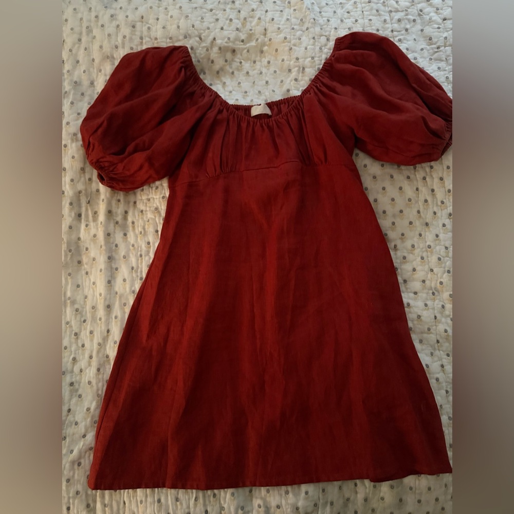 Posse Dove Linen Dress - Picture 4 of 7